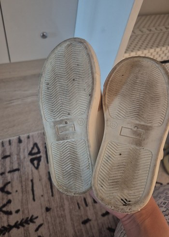 25 Beden kahverengi Renk Erkek Çocuk Desenli Spor Ayakkabı