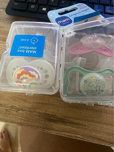 Diğer Mam orjinal emzik 16 ay ve üzeri