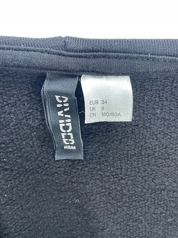 34 Beden siyah Renk H&M Kısa Elbise %70 İndirimli.