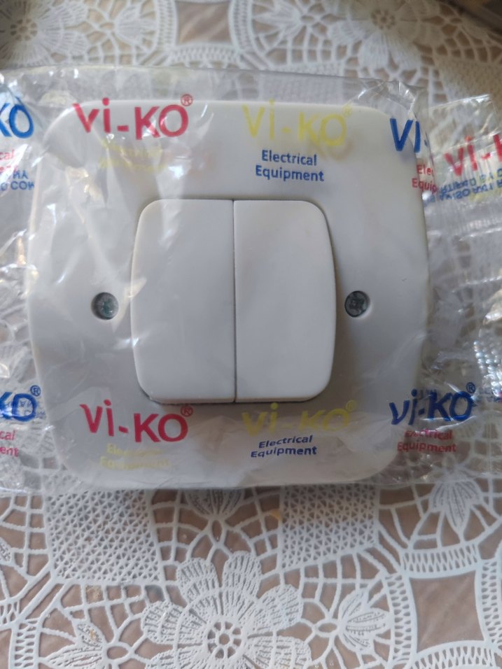 Diger Beyaz Çift Anahtarlı Elektrik Prizi - Görsel 4