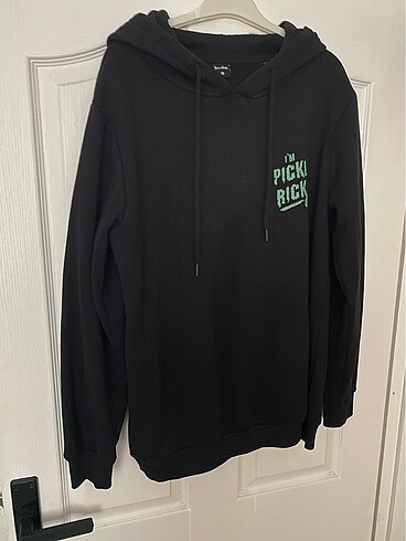 Oversize koton sweatshirt