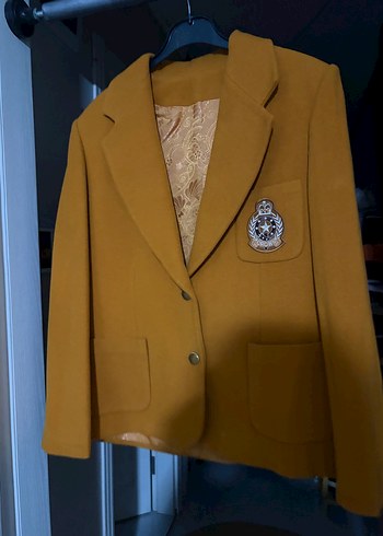 Les Benjamins Hardal Sarisi Klasik Blazer Ceket