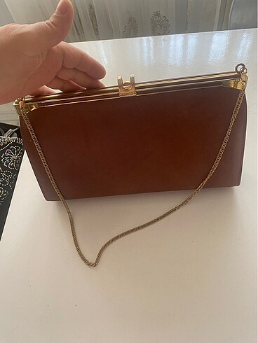 Beden camel Renk Vintage çanta