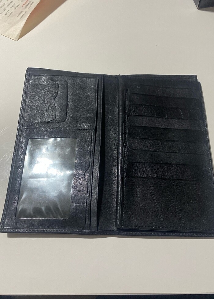 Deri erkek cüzdan - Görsel 3