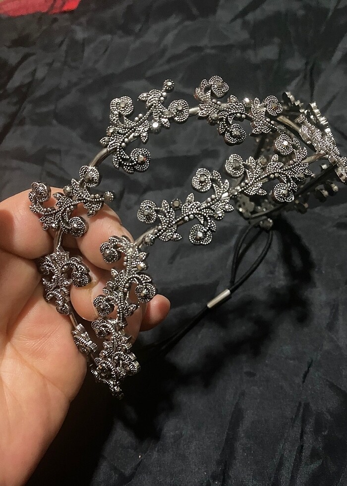 Maske şık taşlı - Görsel 4