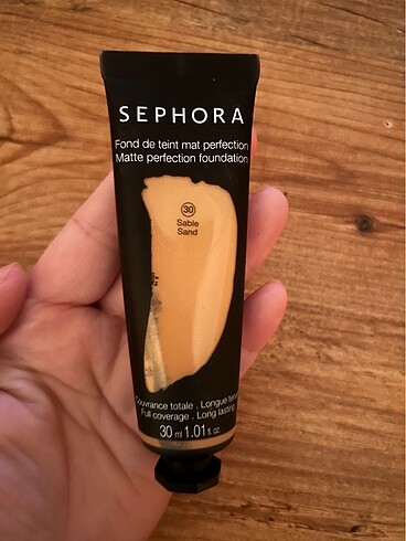 Sephora mat fondöten
