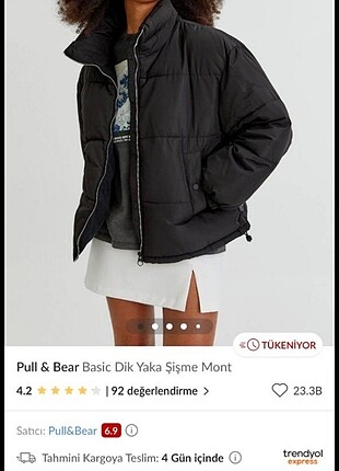 Pull&bear şişme mont 