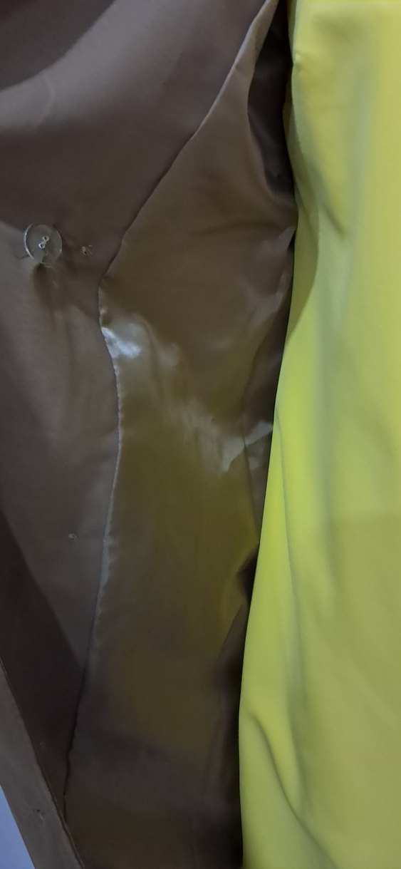 Kadın Bej Kemerli Uzun Trençkot - Görsel 4