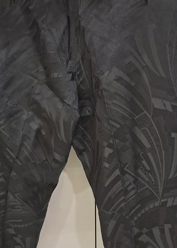 Erkek Siyah Regular Fit Pilili Pantolon - Görsel 4