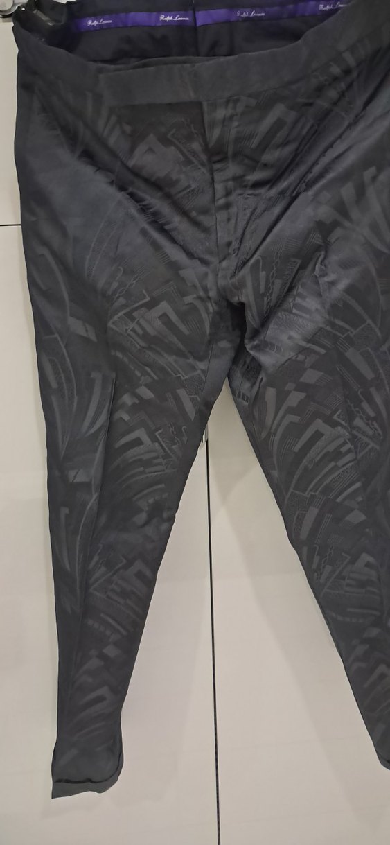 Erkek Siyah Regular Fit Pilili Pantolon - Görsel 3