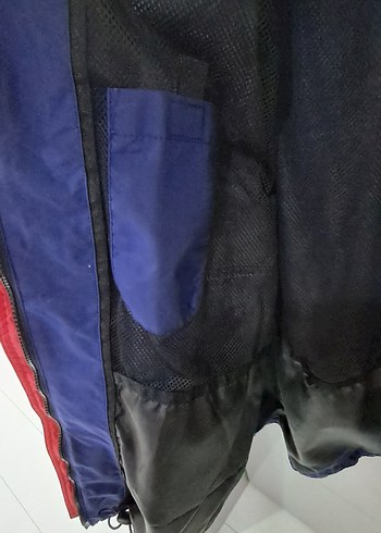 Düğmeli Mavi Erkek Midi Mont - Görsel 8