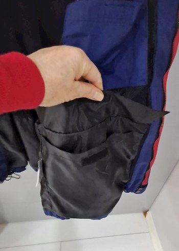 Düğmeli Mavi Erkek Midi Mont - Görsel 7