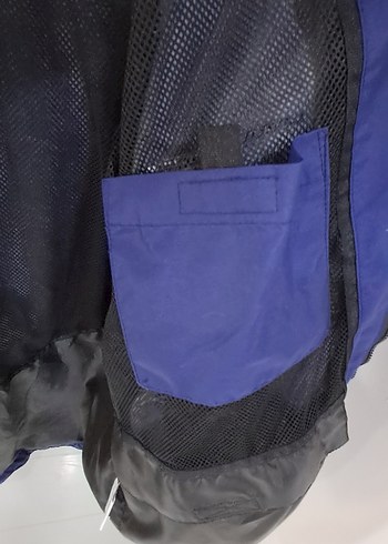 Düğmeli Mavi Erkek Midi Mont - Görsel 4