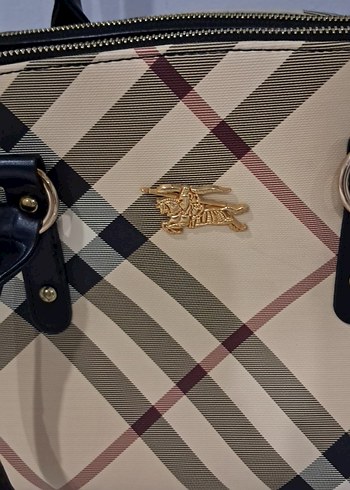 Bej Deri Kemerli Kadın Çanta - Görsel 2