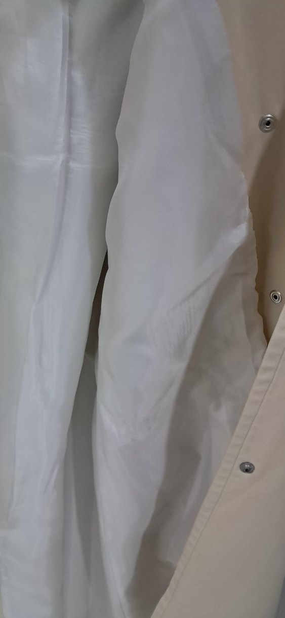 Bej Düğmeli Midi Kadın Trençkot - Görsel 5