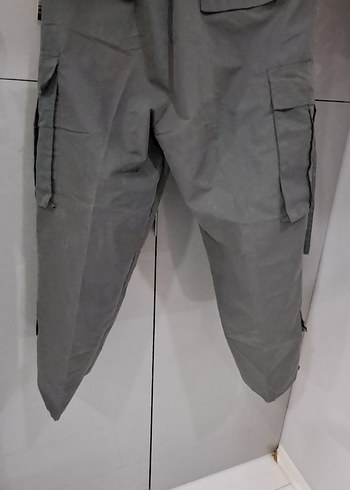 Gri Kamuflaj Desenli erkek Kargo Pantolon - Görsel 6