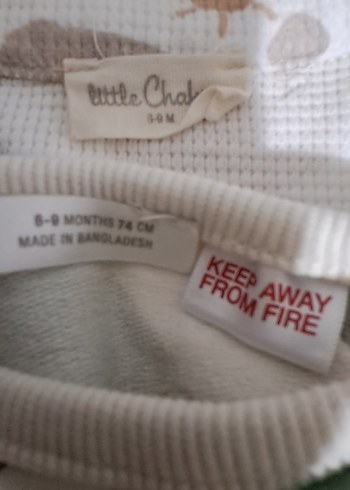 Ella Bonna Bej Organik Pamuk Bebek Pandufu - Görsel 5