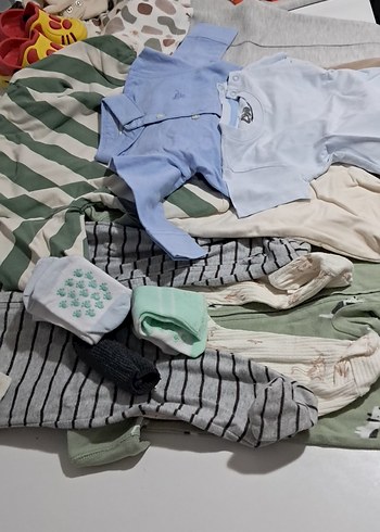 Ella Bonna Bej Organik Pamuk Bebek Pandufu - Görsel 2