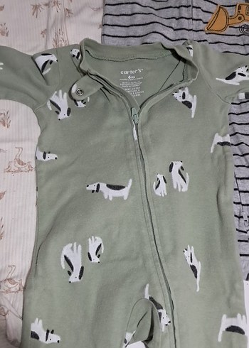 Ella Bonna Bej Organik Pamuk Bebek Pandufu - Görsel 3