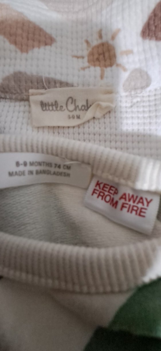 Ella Bonna Bej Organik Pamuk Bebek Pandufu - Görsel 5