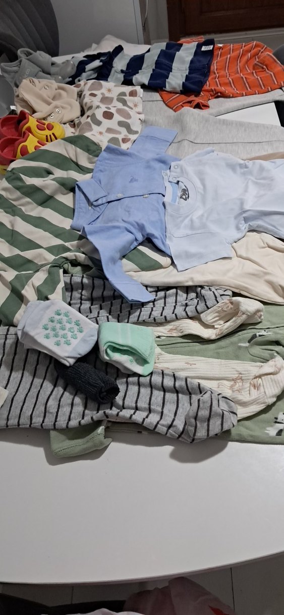 Ella Bonna Bej Organik Pamuk Bebek Pandufu - Görsel 2