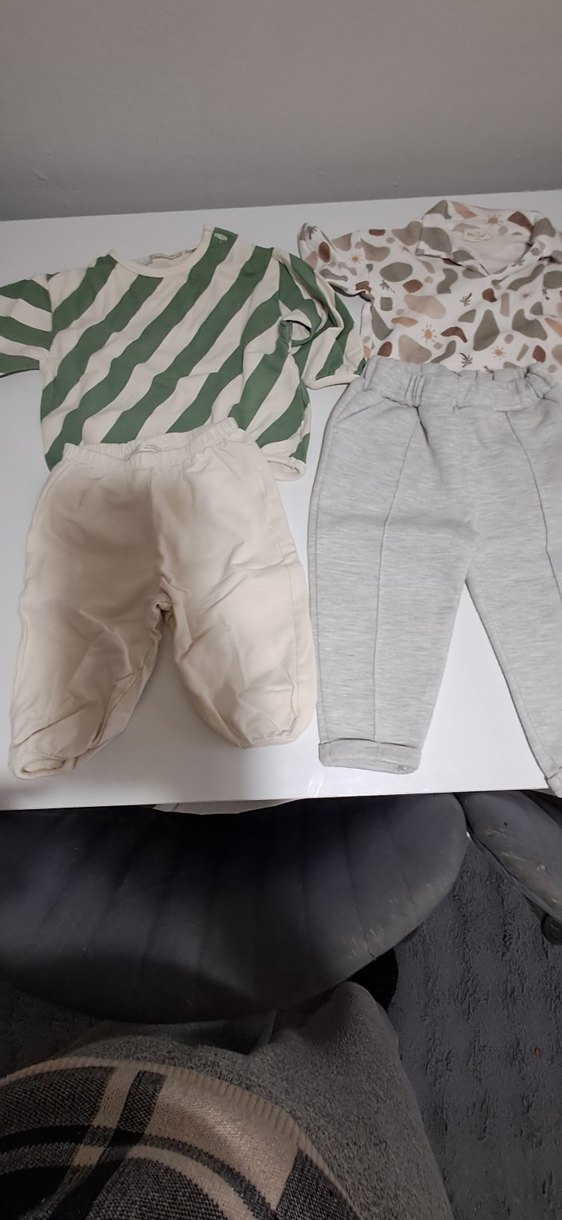 Ella Bonna Bej Organik Pamuk Bebek Pandufu - Görsel 4