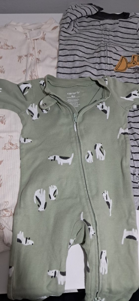 Ella Bonna Bej Organik Pamuk Bebek Pandufu - Görsel 3