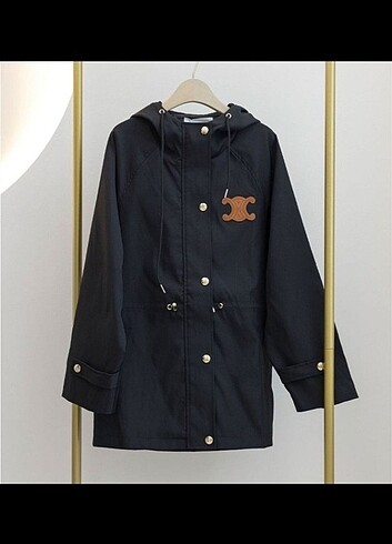 s Beden siyah Renk Celine S Beden parka