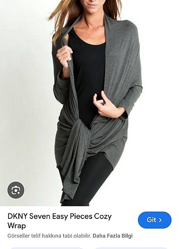 DKNY ipek ve kaşmir zerafeti