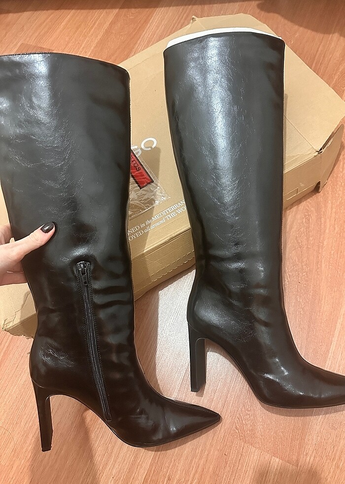 Pull&Bear Çizme (1 kez giyildi) - Görsel 4
