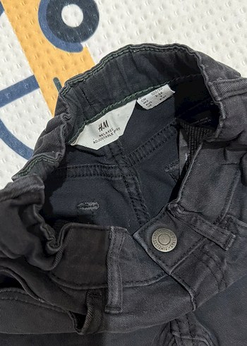 Erkek Çocuk Siyah Denim Pantolon - Görsel 2