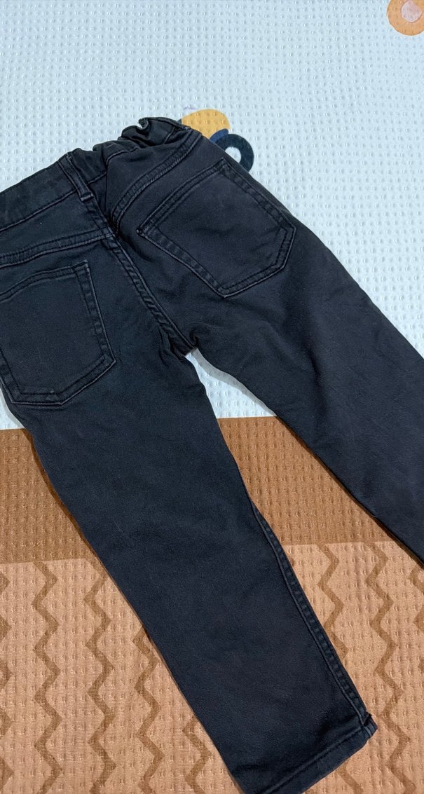 Erkek Çocuk Siyah Denim Pantolon - Görsel 3