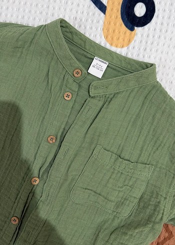 erkek bebek gömlek - Görsel 2