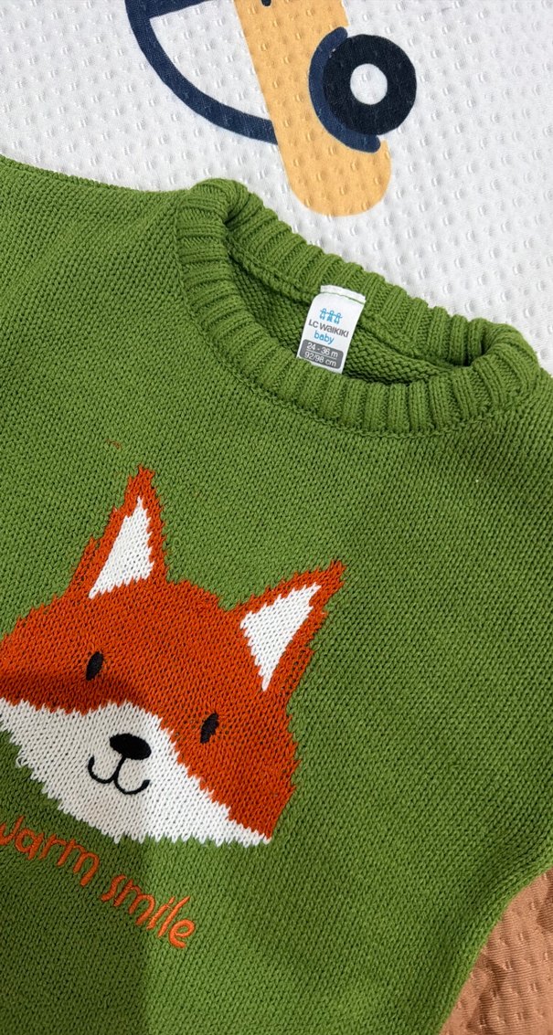 erkek bebek triko kazak - Görsel 3