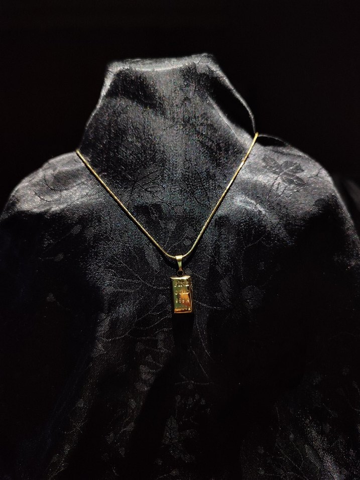 külçe altın kolye - Görsel 2