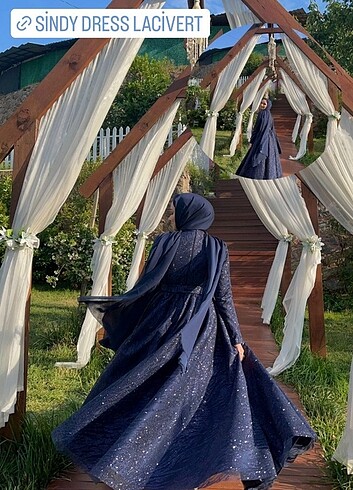 Diğer Meliha Tarhanacı Sindy Dress lacivert