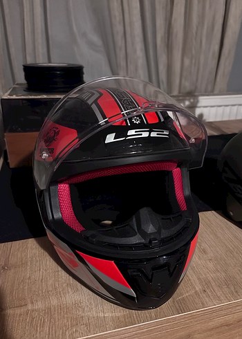 LS2 Kask L beden kılıflı - Görsel 2