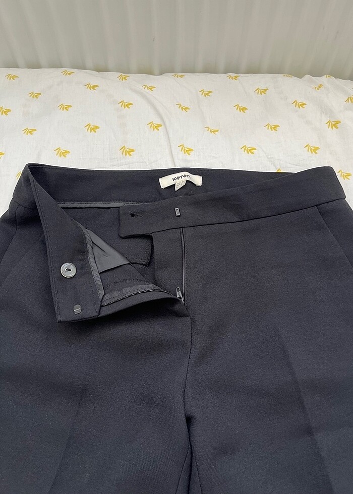 Koton düz kesim kumaş pantolon - Görsel 2