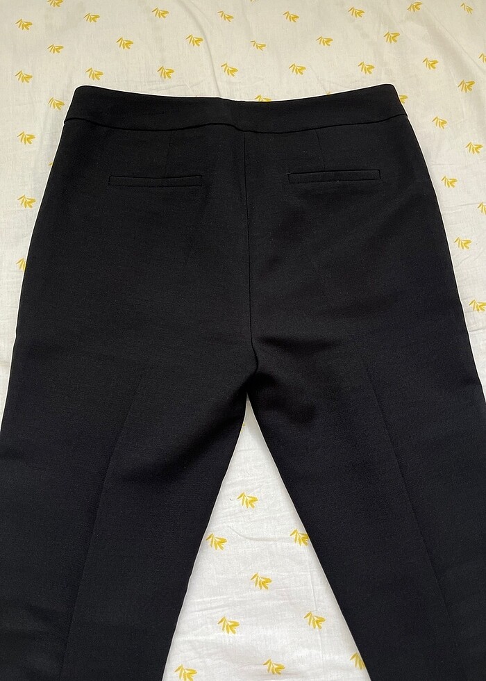 Koton düz kesim kumaş pantolon - Görsel 3