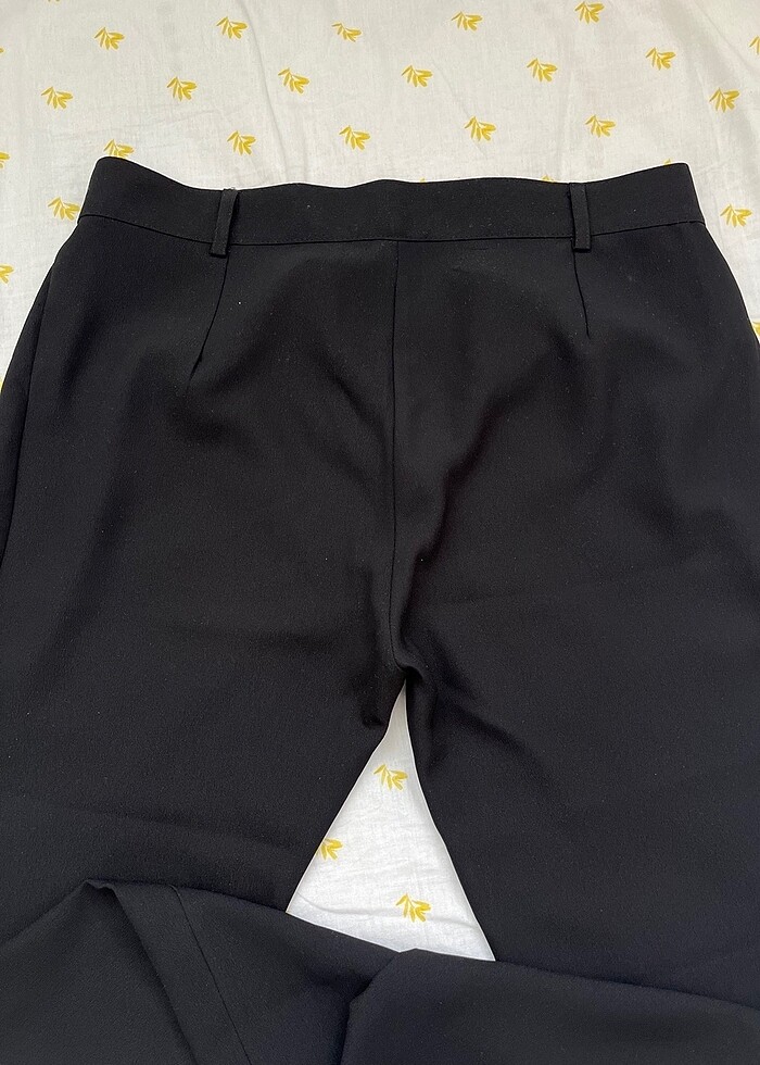 Düşük bel kumaş pantolon - Görsel 3