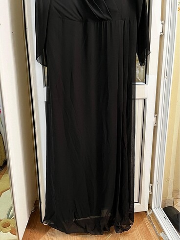 Uzun şık elbise - Görsel 6