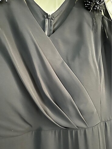 Uzun şık elbise - Görsel 7