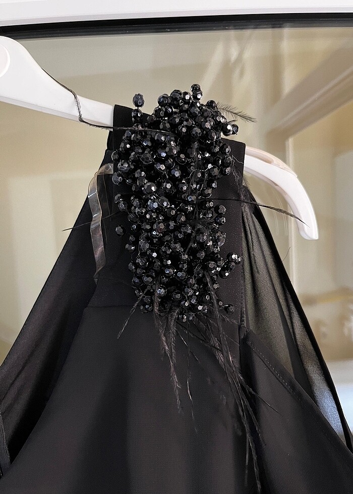 Uzun şık elbise - Görsel 3