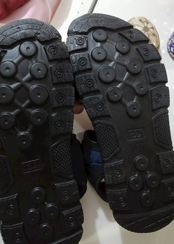 Erkek Çocuk Mavi Bantlı Kauçuk Sandalet - Görsel 2