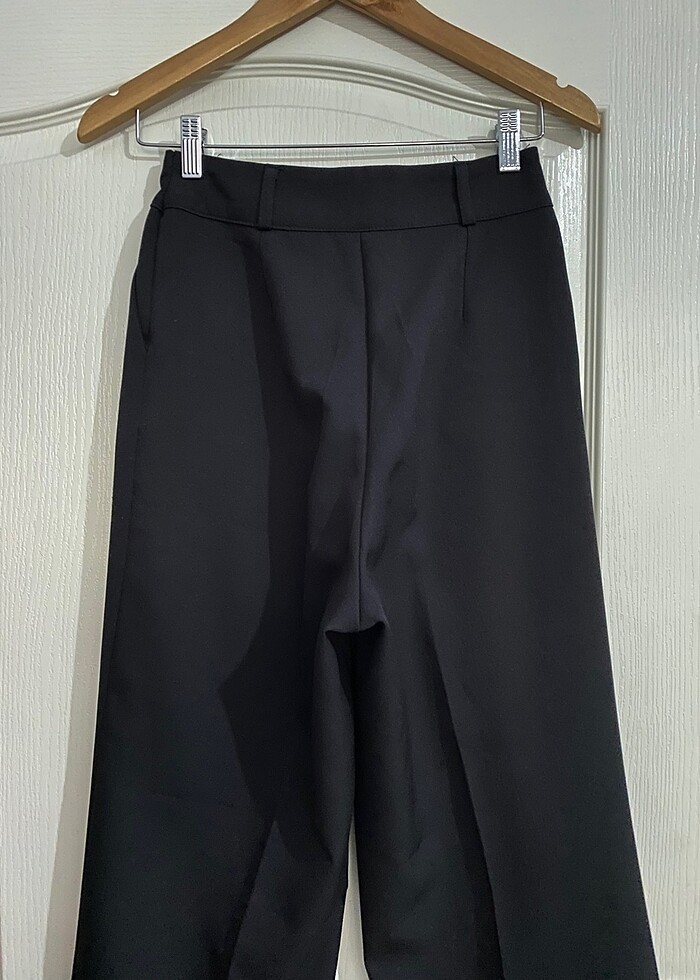 siyah kumaş pantolon - Görsel 4