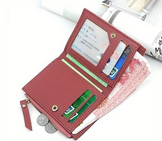 Pembe cüzdan - Görsel 3