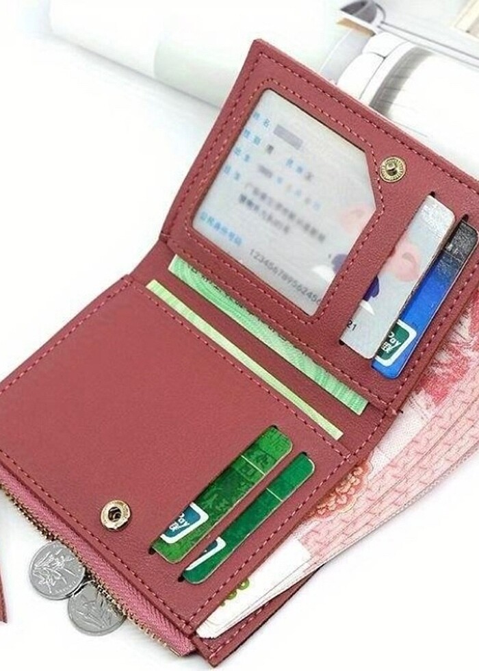 Pembe cüzdan - Görsel 3