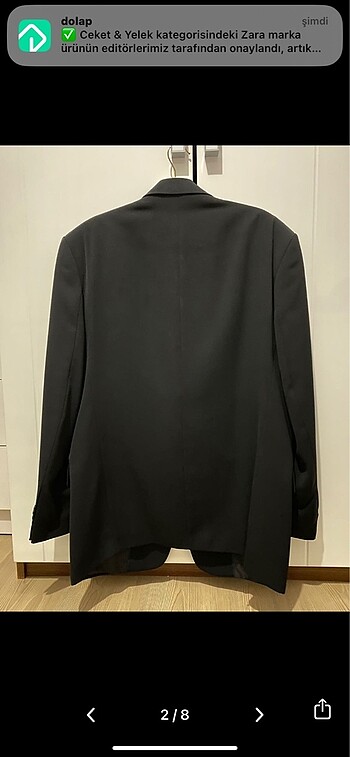 Erkek ceket blazer vintage y2k - Görsel 2