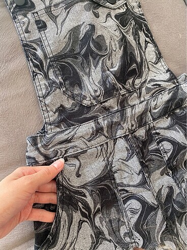 Bahçıvan desenli pantolon - Görsel 2