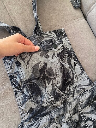 Bahçıvan desenli pantolon - Görsel 3